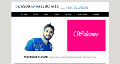 Desktop Screenshot of djjasonandassociates.com